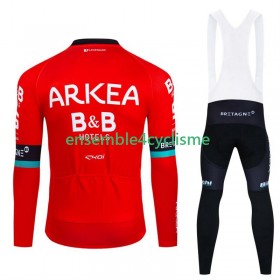 Tenue Maillot M/L + Collant à Bretelles Hiver Thermal Fleece Arkea Bb Hotels 2024